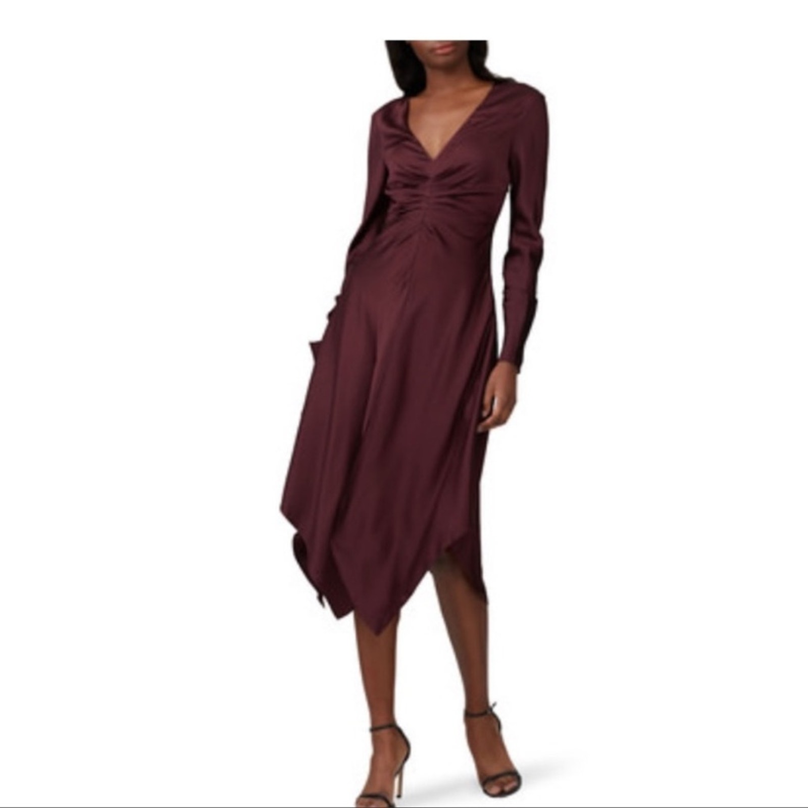 Jonathan Simkhai Satin Handkerchief Dress Size 2